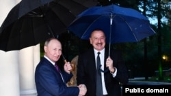 Vladimir Putin və İlham Əliyev