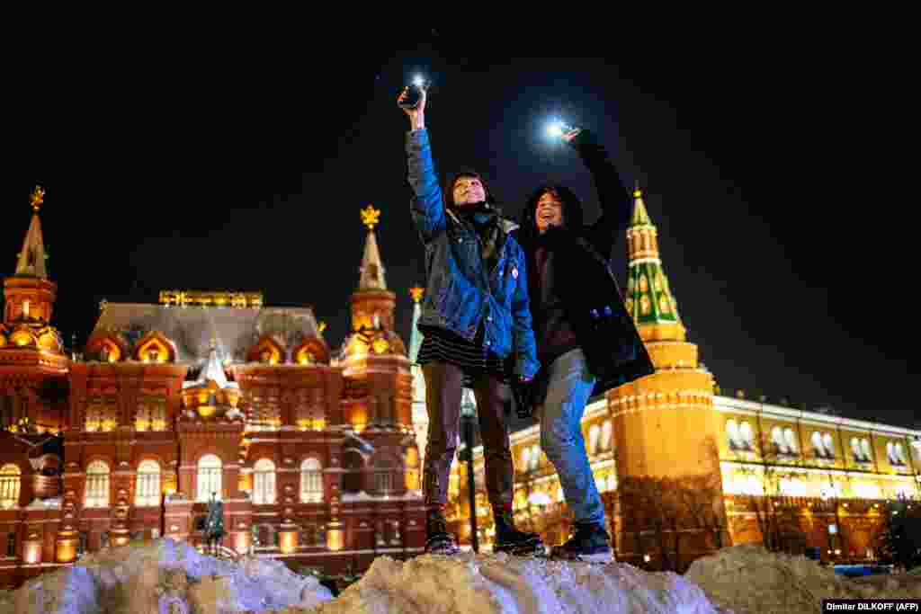 У Красной площади в Москве