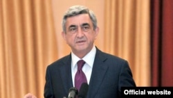 Ermənistan prezidenti Serj Sarkisyan