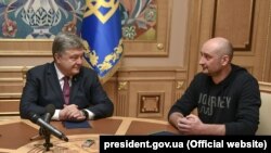 Петр Порошенко и Аркадий Бабченко, 30 мая 2018 года