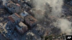 Hatay bölgəsinin Antakya şəhəri zəlzələdən sonra