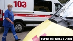 CRIMEA - - Work of the ambulance brigade in Simferopol - Simferopol, Ukraine, 23July2021