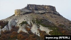 Тепе-Кермен с юго-западной стороны