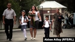 Bakıda yeni tədris ilinin başlanması