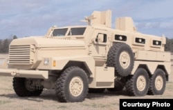 Бронемашина среднего веса Cougar (вариант 6x6, в британской армии именуется как Mastiff), была поставлена Великобританией для ВСУ