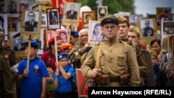 Парад в День победы, Симферополь