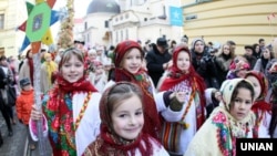 Рождественское шествие во Львове. Архивное фото