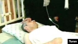 Bahəddin Həziyev Kliniki Tibbi Mərkəzin reanimasiya şöbəsində, 19 may 2006